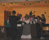 Members of the band singing